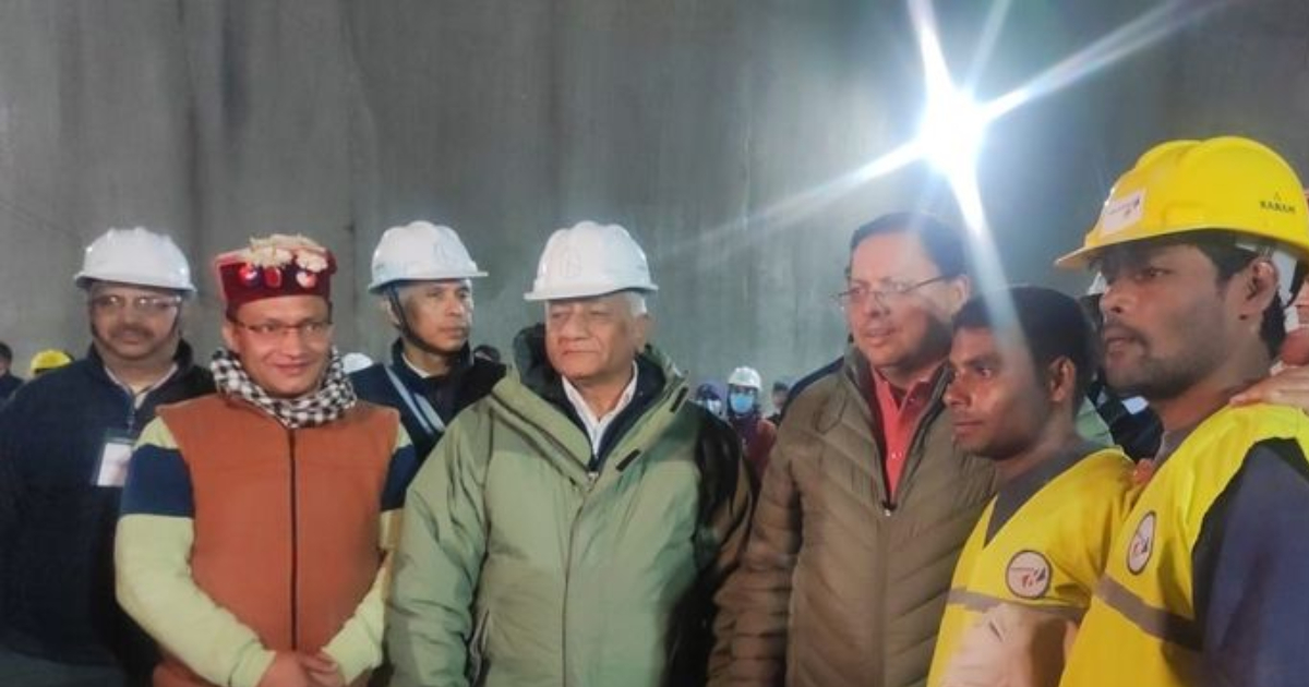 Uttarkashi: First worker evacuated from Silkyara tunnel; rescue operation underway